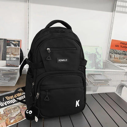 Teenager Bookbag High School Girls Boys School Bag Backpack Women Laptop