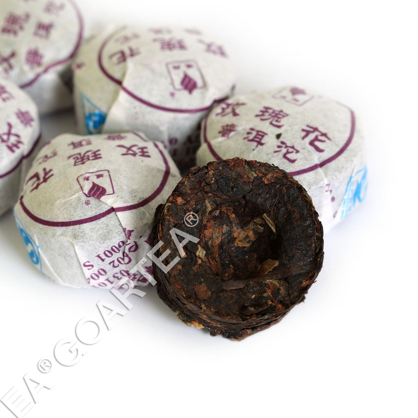 GOARTEA 2015 Red Rose Flower Flavor Mini Ripe Tuo Cake Puer Tea Pu'er Puerh Tea-