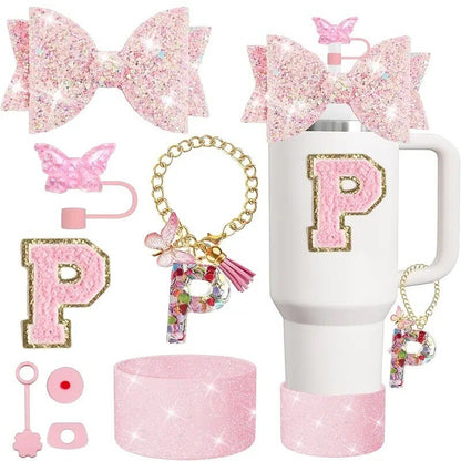 8Pcs Accessories Set for Stanley Cup 40 30oz Insulated Sleeve Travel Cup