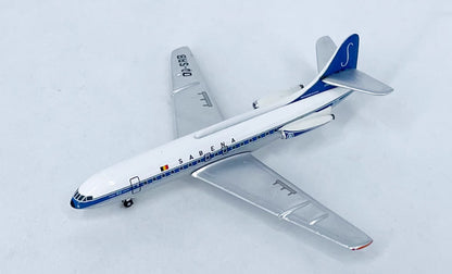 1:500 InFlight SABENA Sud SE-210 Passenger Plane Airplane Diecast Aircraft Model