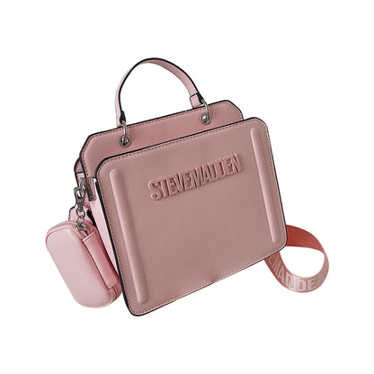 STEVEMADDEN New Square Bag Women's High-Quality Shoulder Messenger Handbag USA