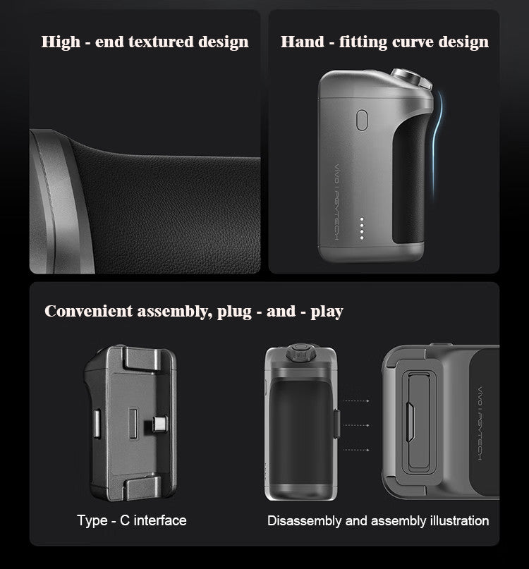 Original VIVO X300 Pro Professional Photography Kit–Replacement Parts– Case＆Grip