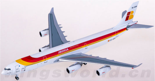 1:400 AeroClassics IBERIA AIRBUS A340-300 Passenger Airplane Diecast Plane Model
