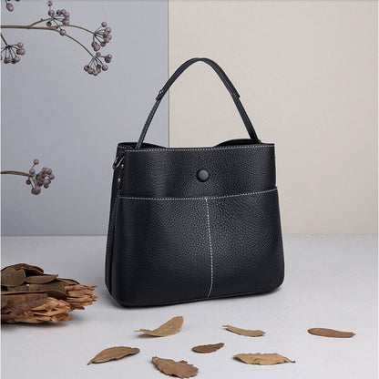 Women Handbag Genuine Leather Hobo Satchels Tote Crossbody Shoulder Bag Purse