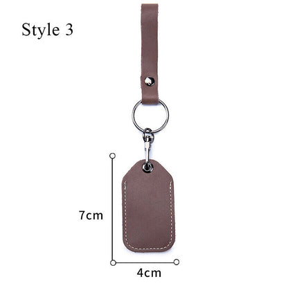Card Holder Protective Cover Bus Card Cover ID Card Case Keychain Card Bag