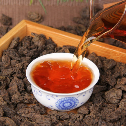 500g Old Tea Head Pu Erh Yunnan Pu'er Tea Xiaotuo Tea Menghai Bulk Ripe Tea
