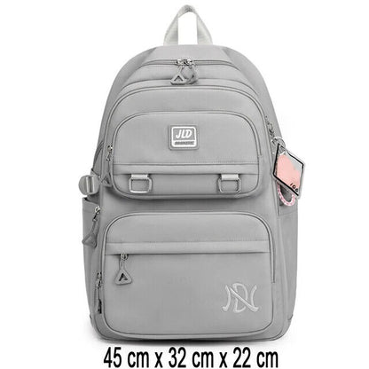 Girl Children Backpack School Bag Back Pack Pink Kid Child Schoolbag Class Kit