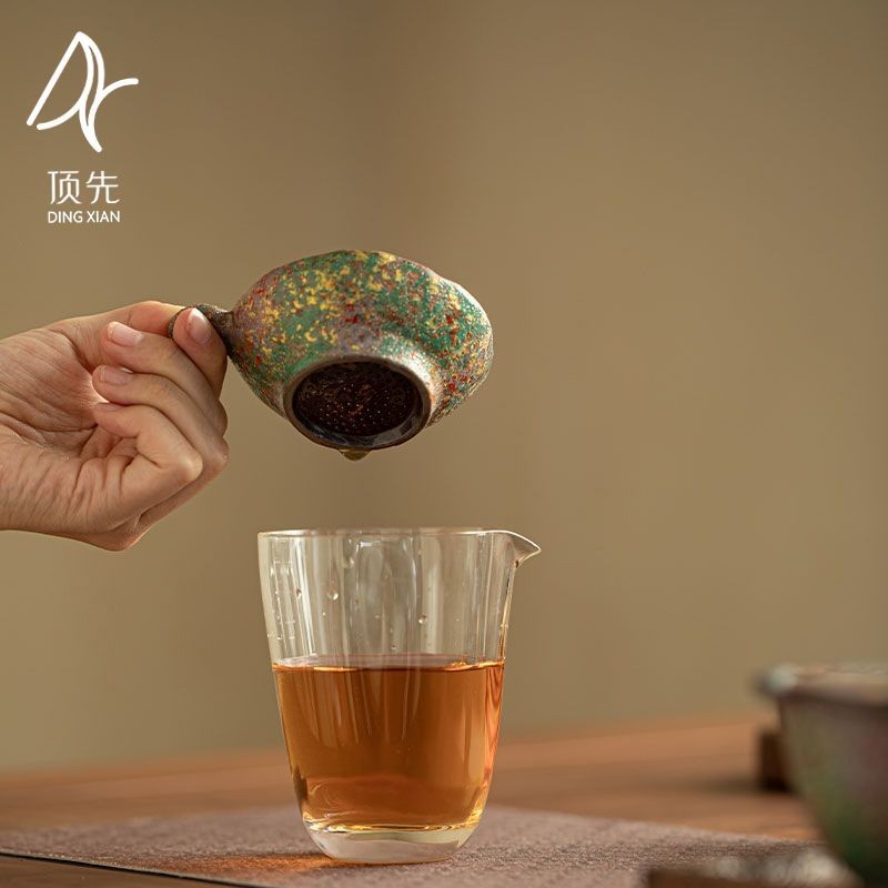 Vintage Old Rock Clay Lotus Seed Pod Gongfu Tea Strainer