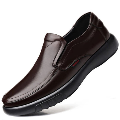 Men's Leather Shoes Loafers Man Casual Leather Shoes