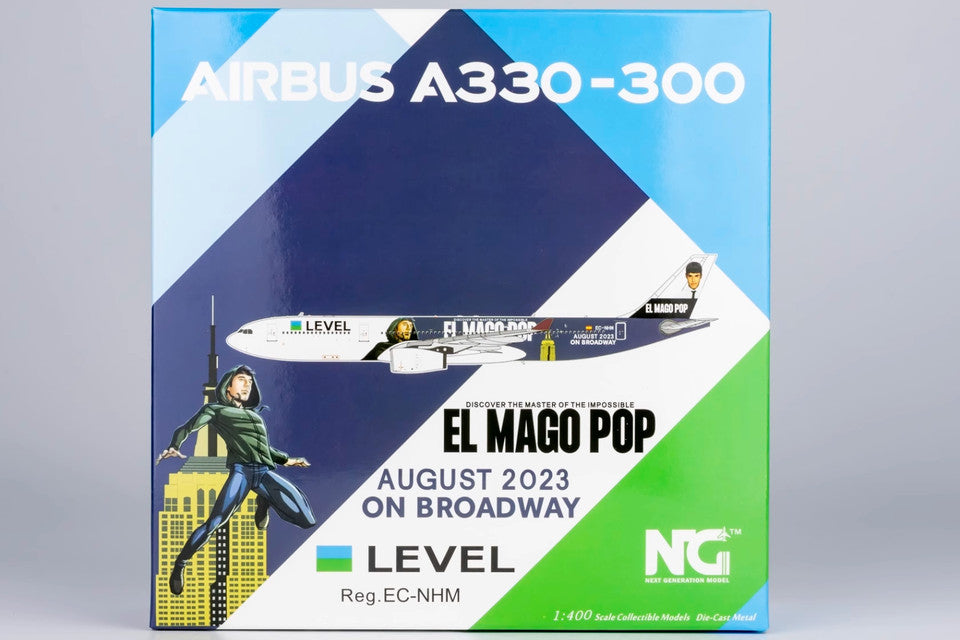 1:400 NG MODEL LEVEL AIRBUS A330-300 Passenger Airplane Diecast Aircraft Model