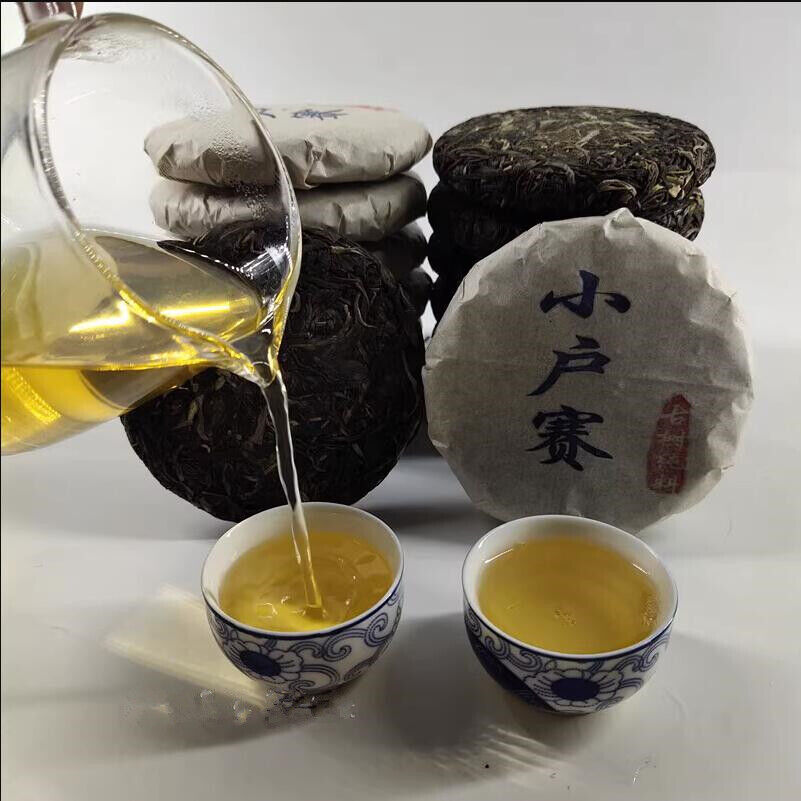 Puer Tea Brick Raw Pu'er Puer Old Tree Sheng Tea Yunnan 100g Puerh Spring Tea