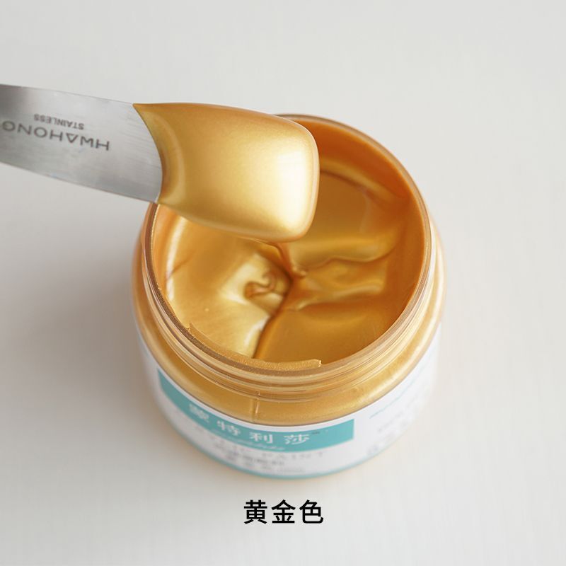 Acrylic Paint 20ml Metallic Waterproof Non-Fading Statue Candle Plaster Coloring