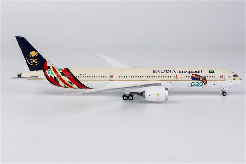 NG Model SAUDIA for BOEING B787-9 HZ-ARF G20 DREAMLINER 1/400 Aircraft Model