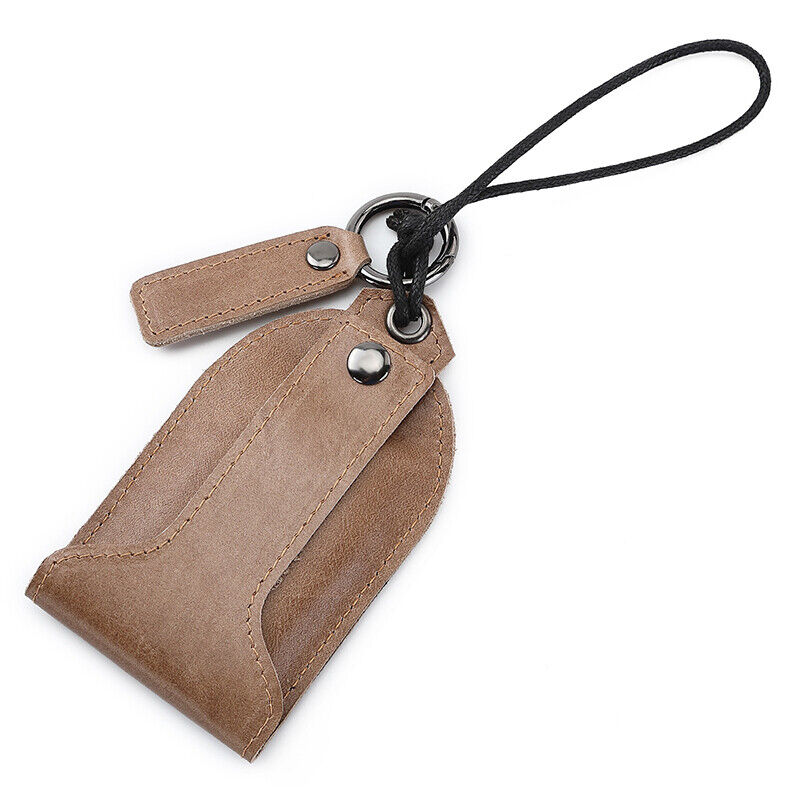 1pcs Car Key Holder Cover Key Chain Bag Leather Remote Fob Case Pouch Unisex