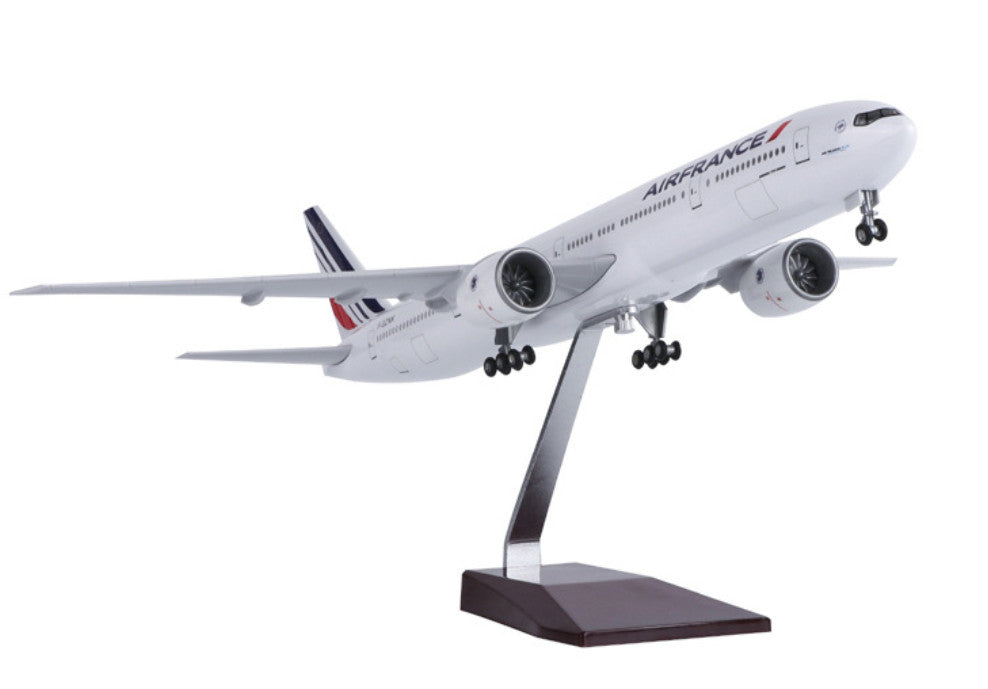 1:157 47CM AIR FRANCE BOEING 777-300ER Plane Landing Gear Resin Aircraft Model