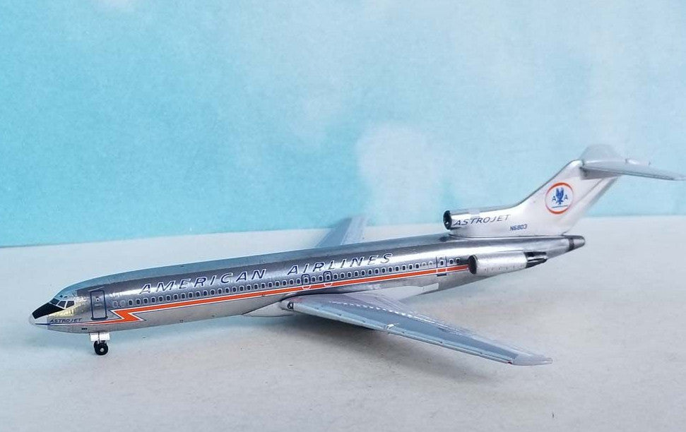 1:400 Aeroclassics American BOEING 727-200 Airplane Diecast Aircraft Model