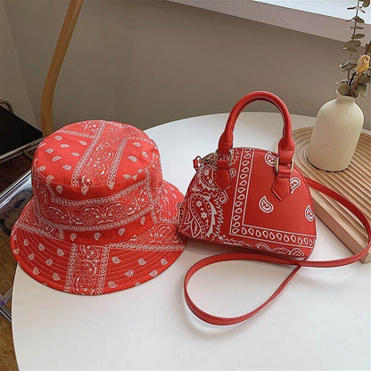 PU Leather Small Crossbody Shoulder Bag Women Handbags Ladies Flower Hats