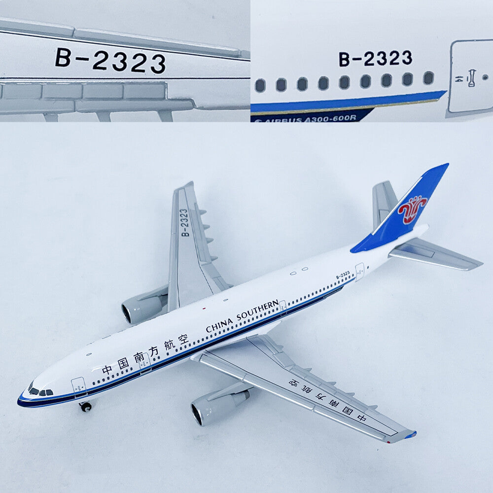 1:400 JET CHINA SOUTHERN A300-600R B-2323 Passenger Airplane Diecast Model