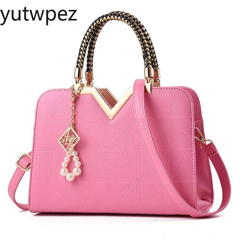 Bags Luxury Shoulder Purse Fashion Handbags Synthetic Shell Bags Beading Zipper