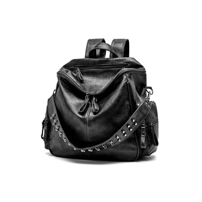 Celela Women Backpack Student One-shoulder Strap Boston Bag Travel Commuter Bag