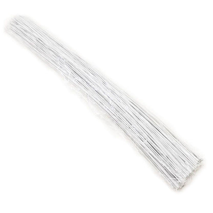 Flower Accessory 50Pcs Nylon Floral Wire Paper Covered Artificial Branches Twigs