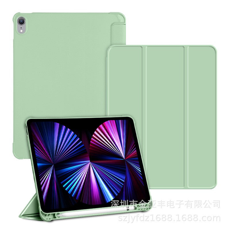 iPad Pro 11-inch tablet with pen slot 789 generation TPU soft case leather case