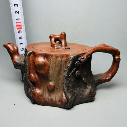 Vintage Chinese Yixing Purple Clay Teapot Zisha Ceremony Teaware Collection Rare