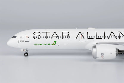 NG Model EVA AIR Star Alliance for Boeing B787-10 B-17812 1/400 Aircraft Model