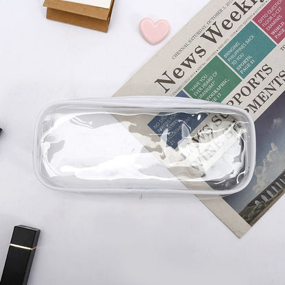 Transparent Cosmetic Bag Makeup Brushes Organizer Travel Waterproof Storage Case