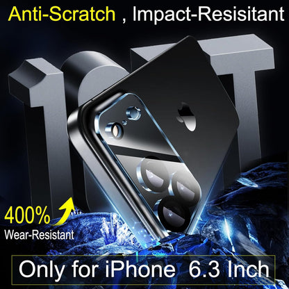 6 Pack Camera Lens Protector for Iphone 17 Pro Accessories, Phone Case Friendly,