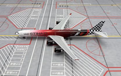 1:400 YY Wings ETIHAD AIRBUS A340-600 2017 Passenger Airplane Diecast Model