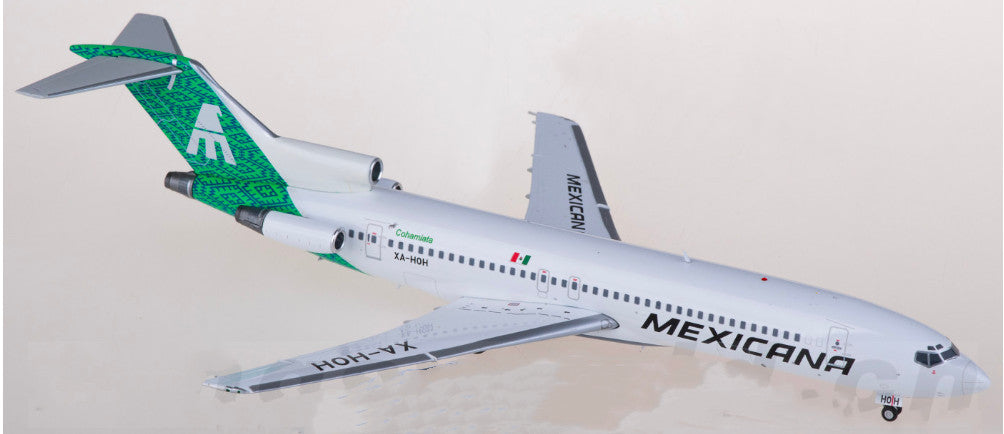 1:200 JC Wings Mexicana Airlines Plane B727-200 XA-HOH Diecast Aircraft Model