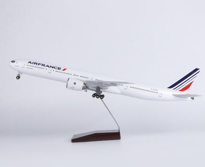 1:157 47CM AIR FRANCE BOEING 777-300ER Plane Landing Gear Resin Aircraft Model