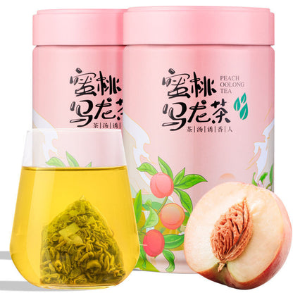 125g Peach Oolong Tea Herbal Tea Floral and Fruit Aroma Triangle Bagged Tea