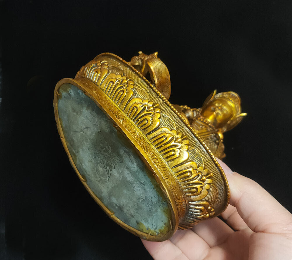 Orgyen menla Guru Padmasambhava Rinpoche Buddha Statue Vajra monks blessing