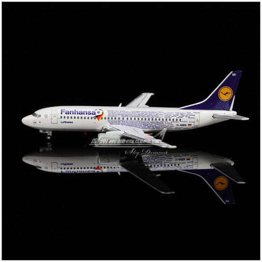 1:400 JC Wings Lufthansa Boeing 737-300 Passenger Plane Diecast Aircraft Model