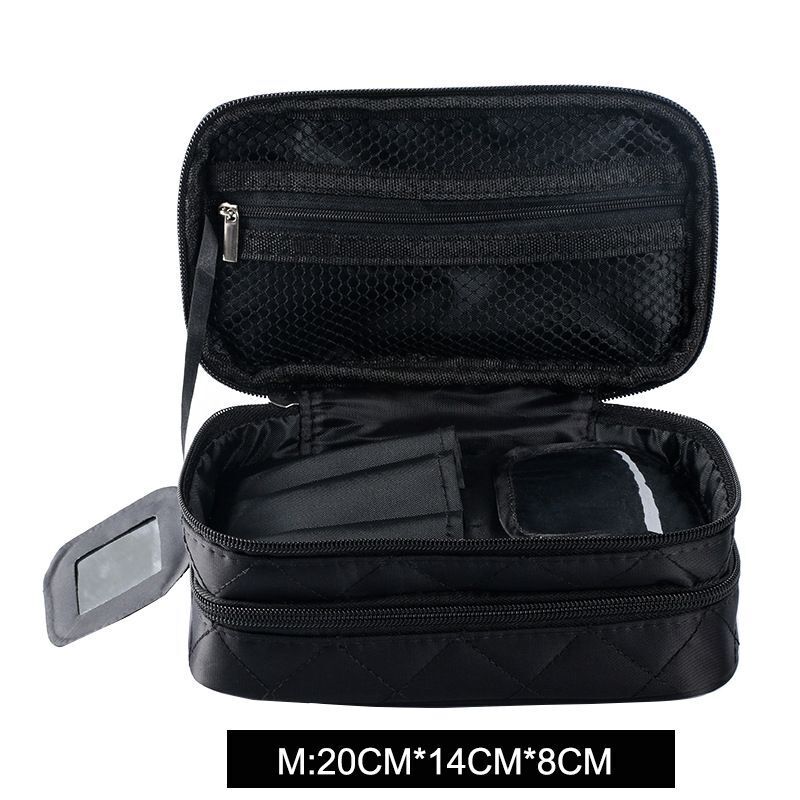 Toiletry Cosmetic Bag Waterproof Beautician Make Up Travel Organizer Beauty Case