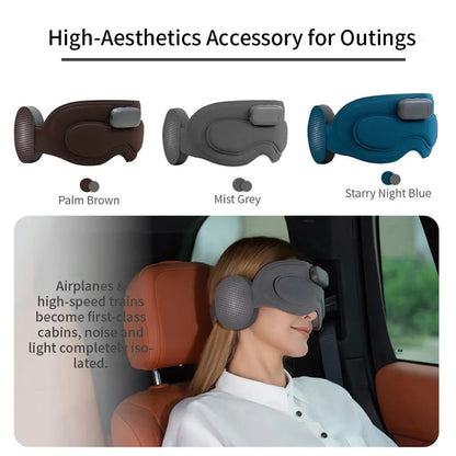 Intelligent Head Mounted Eye Mask Device with Heat Smart Eye Massager Home Offic