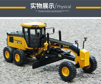 1:35 27CM SANY SMG200 MOTOR GRADERS Construction Equipment Machine Diecast Model