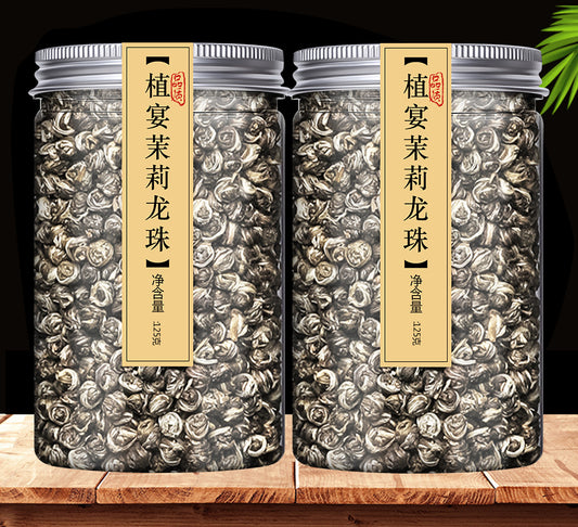 250g Hand Roll Organic Premium King Grade Jasmine Dragon Pearl Chinese Green Tea