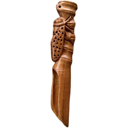 Laos Rosewood Carved Tea Spoon Tea Shovel Short Handle Tea Accessory Carrying
