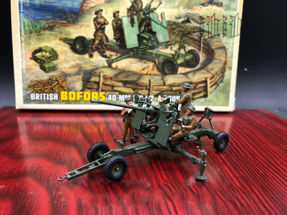 1/72 British Bofors 40-mm MK-2 AA-Gun & Crew handPainted Model*6170