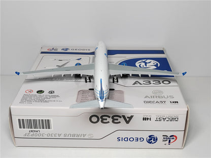 1:400 JC Wings GEODIS A330-300F Passenger Airplane Diecast Aircraft Model