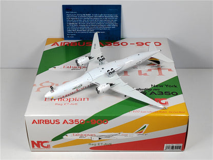 NG Models Ethiopian Airlines FOR AIRBUS A350-900 ET-AVE 1:400 Aircraft Model