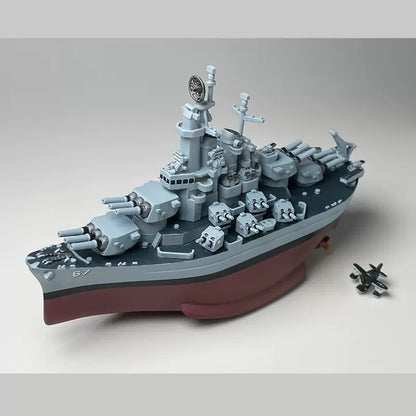 War II USS Missouri Montana Battleship Ship Model 3D printed static model