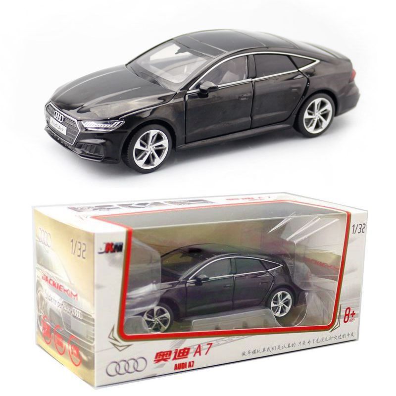 1:32 Diecast 2019 Audi A7 Metal Car Model Toy Door Open Sound Light Gift For Kid