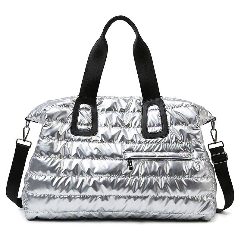 Women Big Capacity Quilted Yoga Sport Handbag Fitness Bag Travel Crossbody Bags