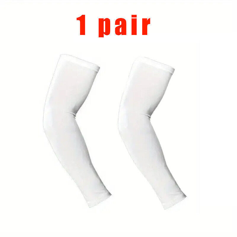 200 Pairs Cooling Arm Sleeves Cover UV Sun Protection Outdoor Sports Basketball