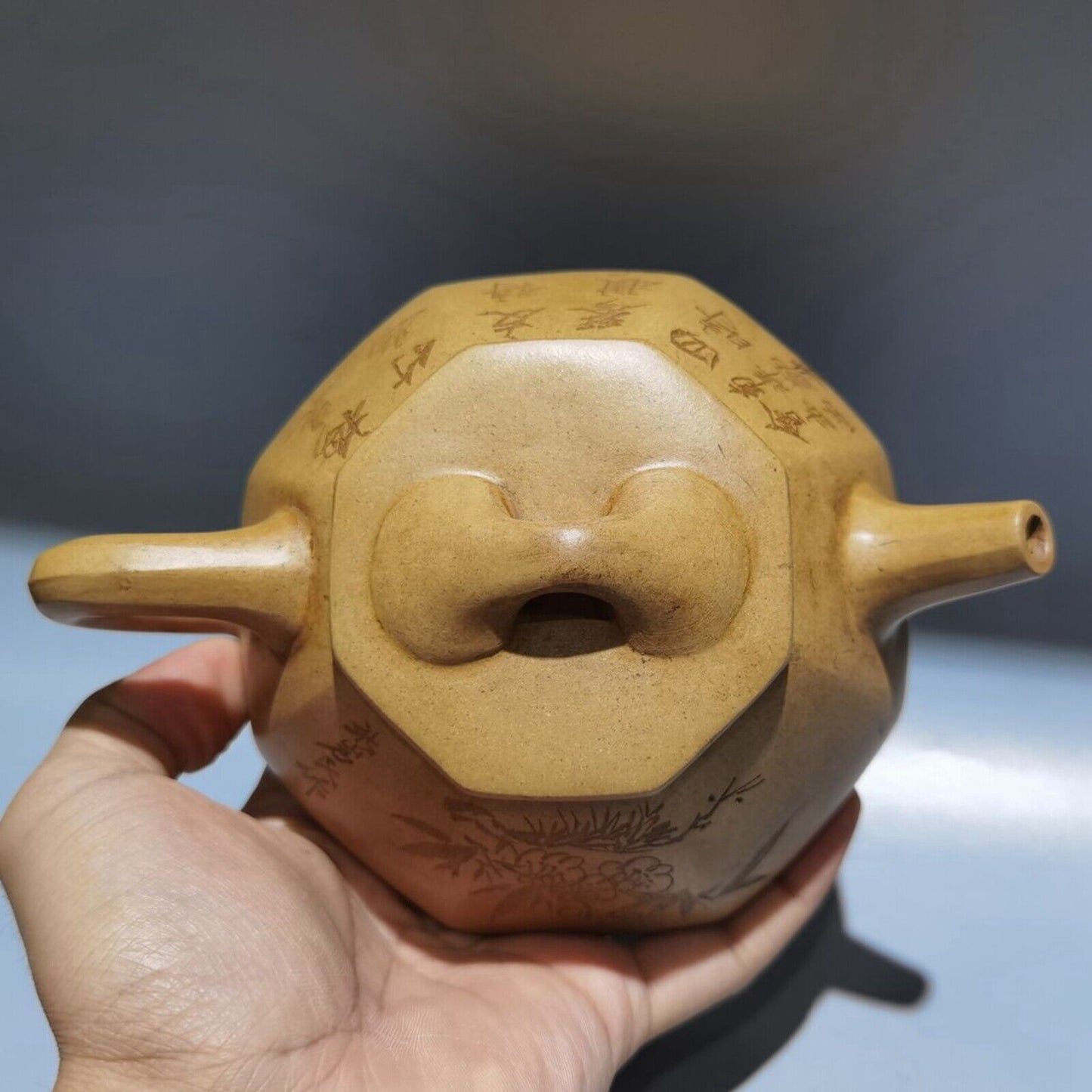 vintage China yixing purple clay teapot zisha ceremony ceramic exquisite tea set