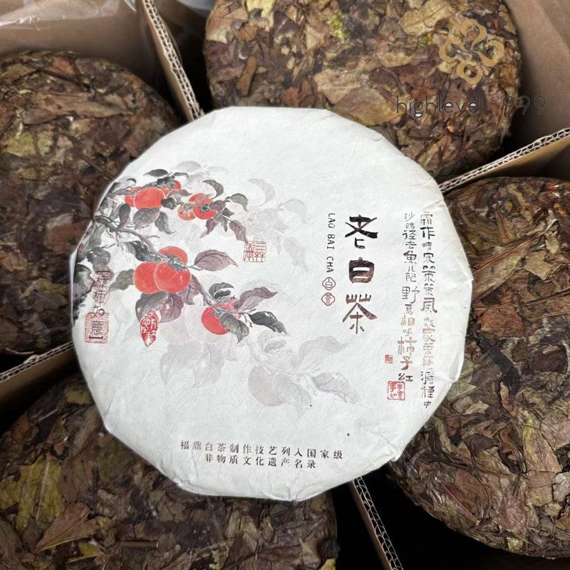350g White Tea Cake 2015 Fuding Shoumei High Mountain Aged Aroma Tea